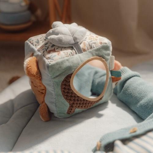 Cube d’activités bleu Forest Friends – Little Dutch