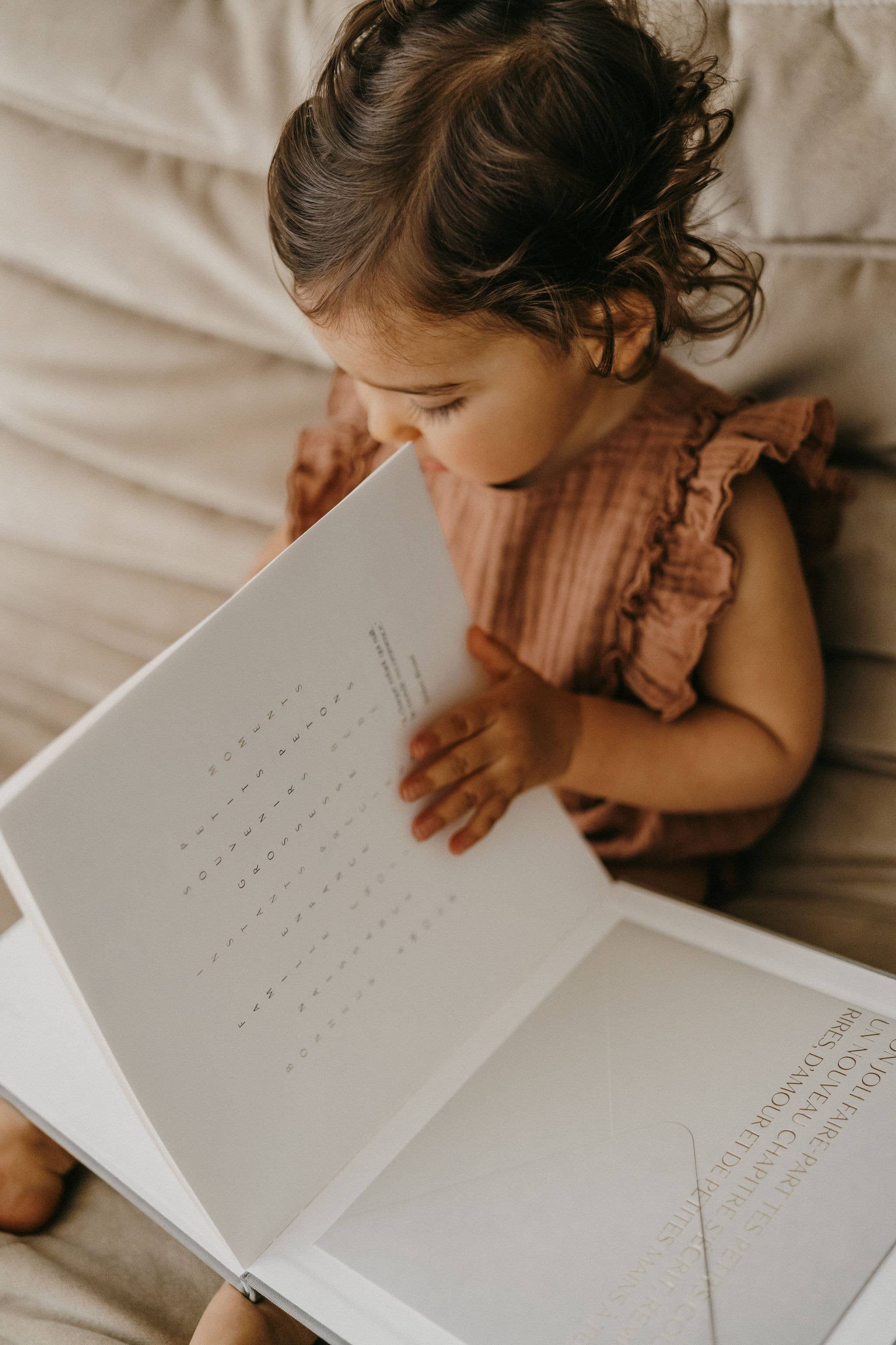 Livre de naissance - Pure lin