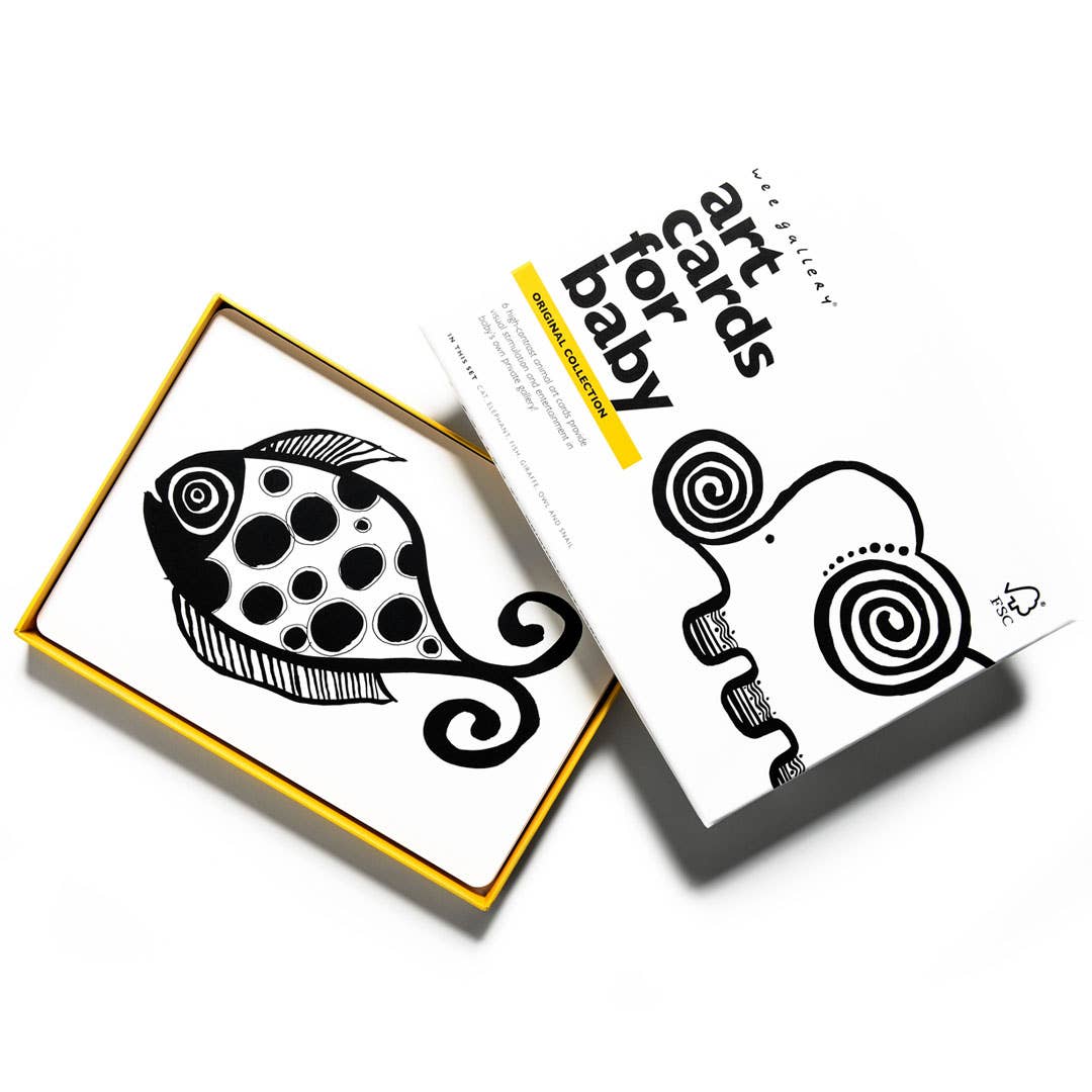 Cartes d'art pour bébé - Animaux originaux - Cartes flash pour nourrissons