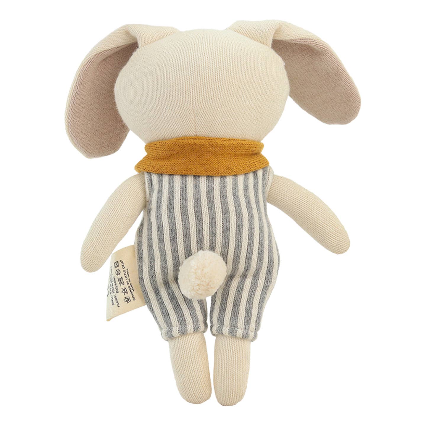 Peluche lapin tricoté