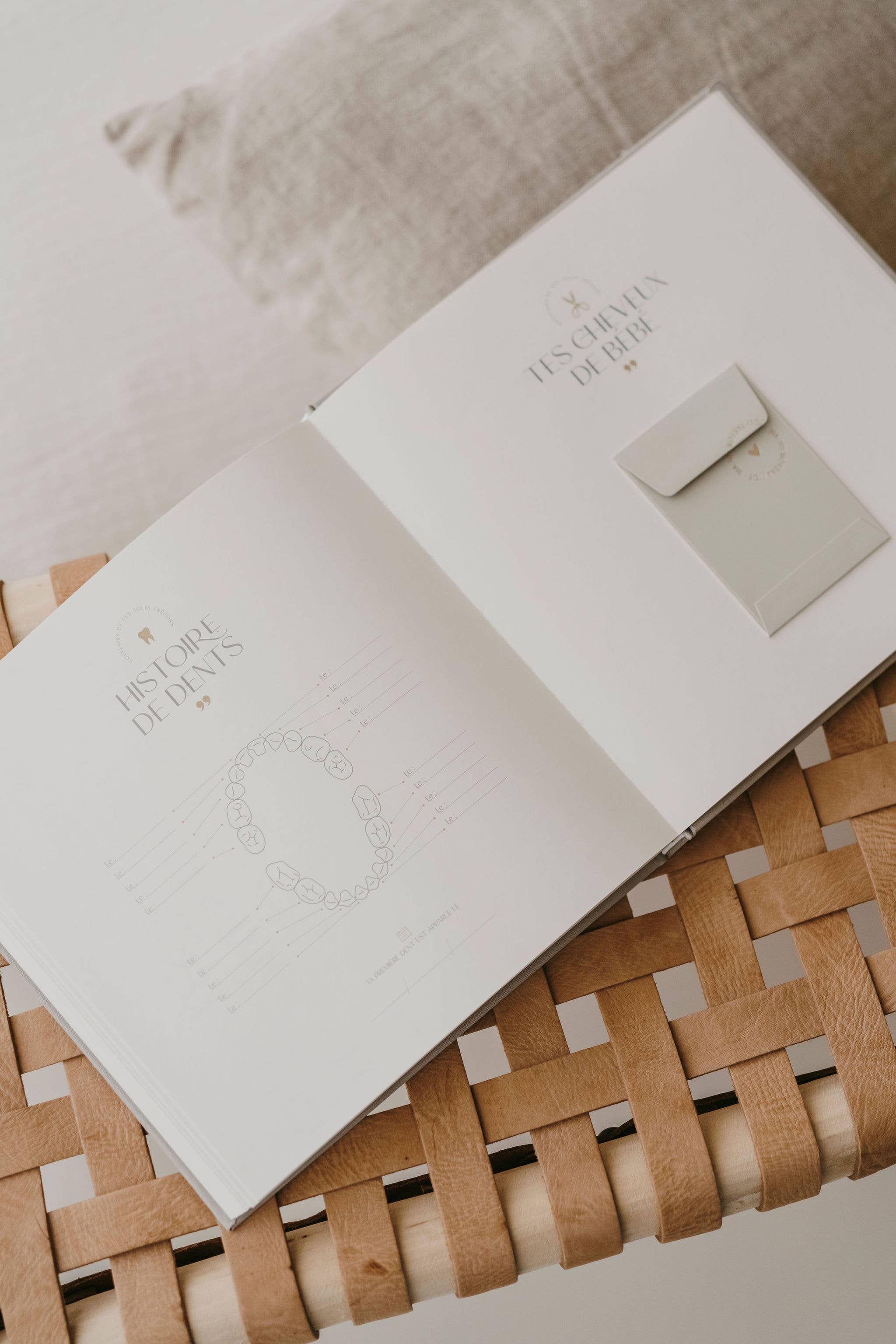 Livre de naissance - Pure lin