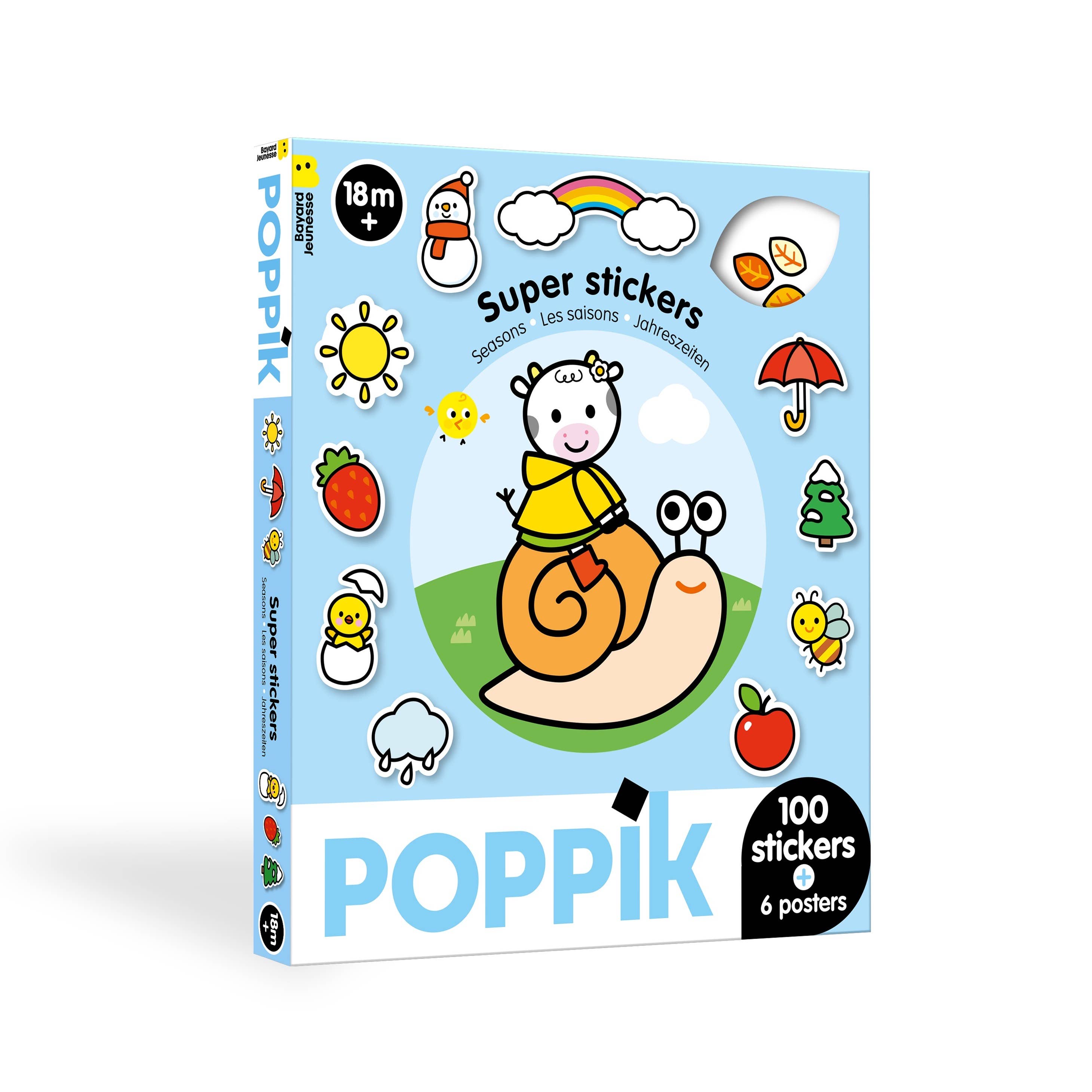BOX STICKERS LES SAISONS Dès 18 mois