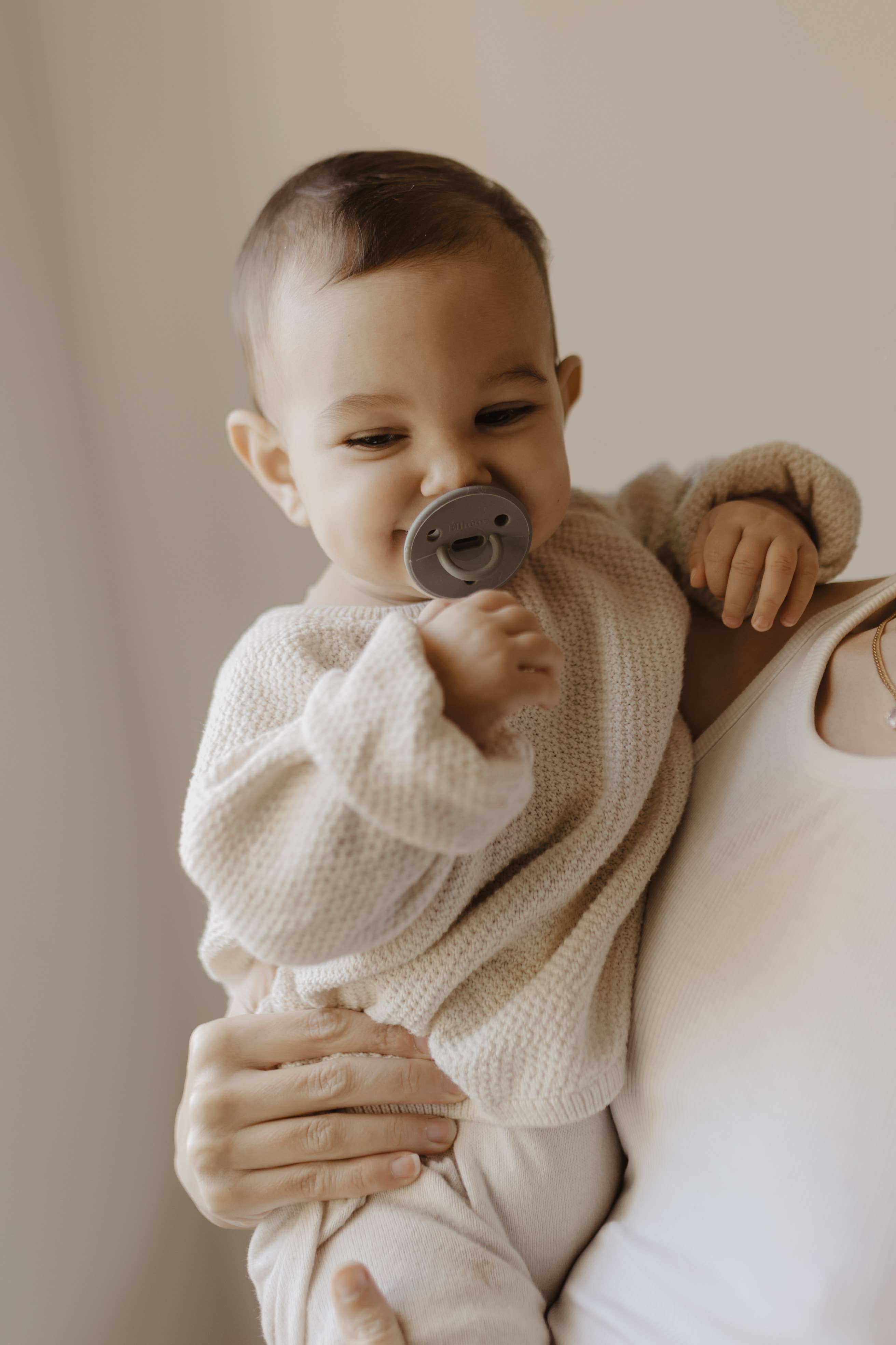 Sucette physiologique ChooChoo - Kaki | 0-6 mois