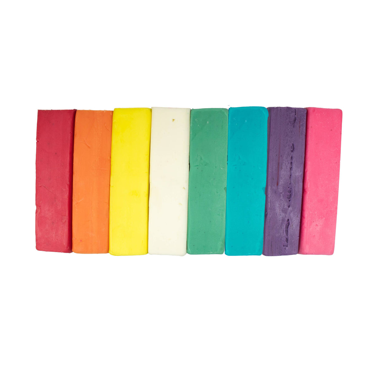 Pâte à modeler végétale non séchante – 8 couleurs – 600 g