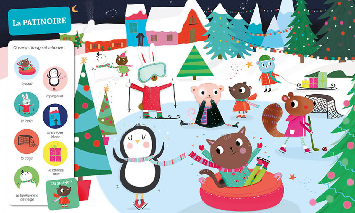 Cherche et trouve des tout-petits – Dans le froid