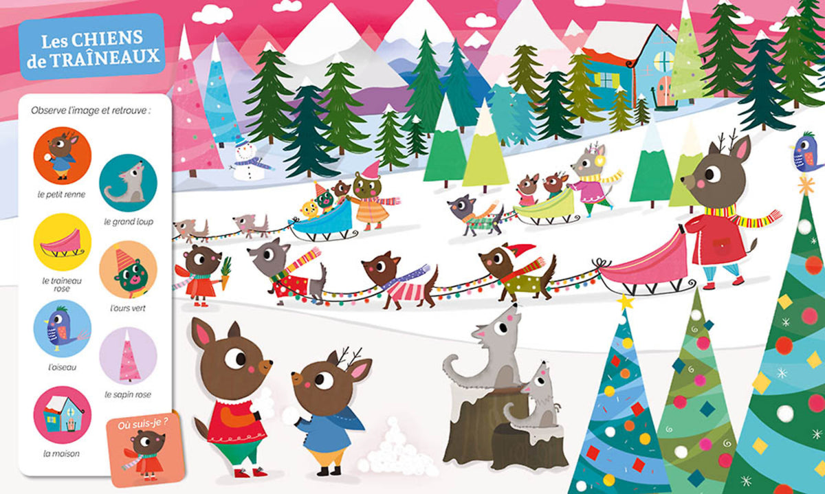 Cherche et trouve des tout-petits – Dans le froid