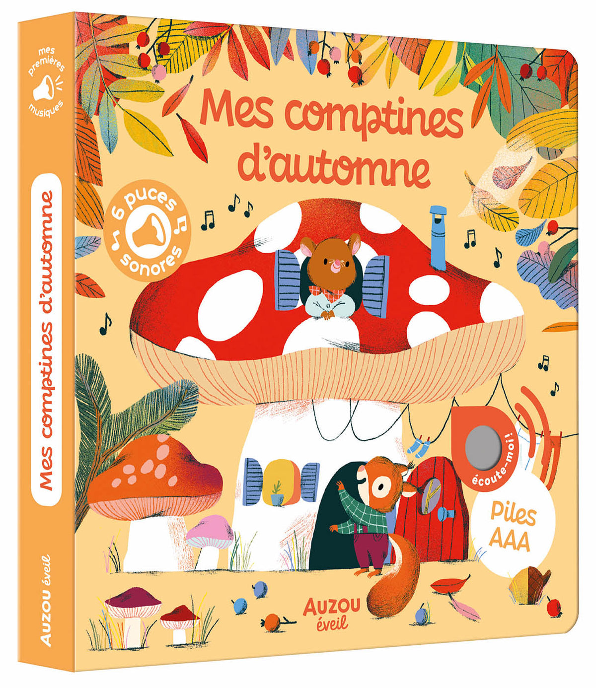 Mes premiers sonores – Mes comptines d’automne