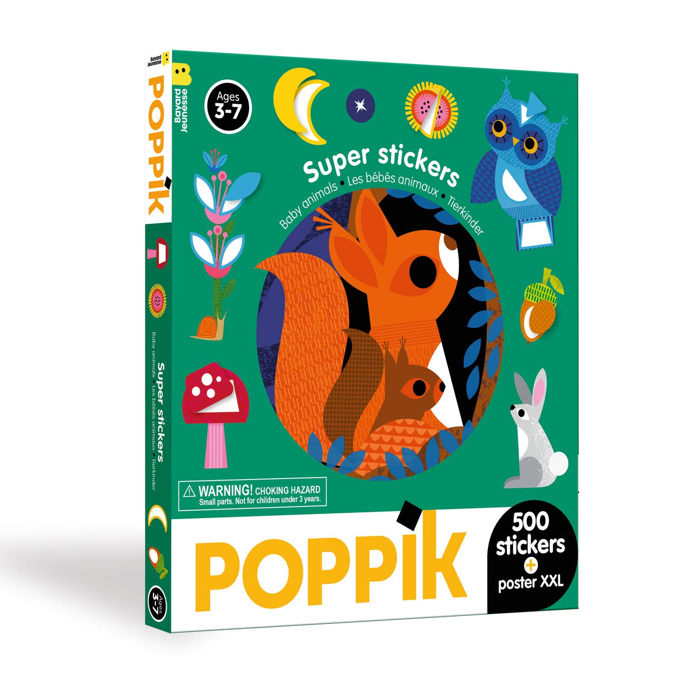 BOX D'ACTIVITES EN STCKERS LES BEBES ANIMAUX