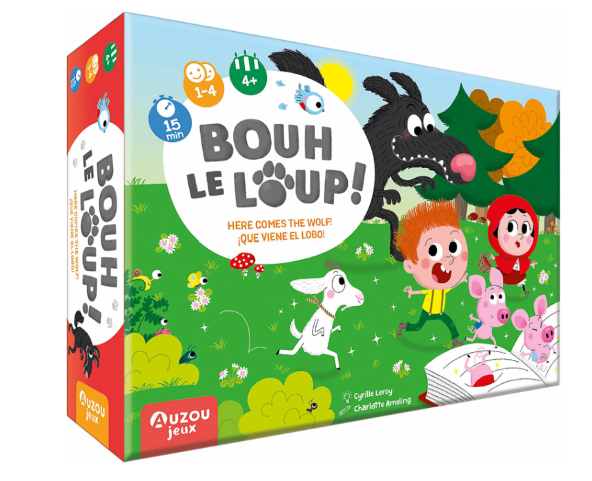 BOUH LE LOUP ! P'TITS JEUX - Dès 4 ans