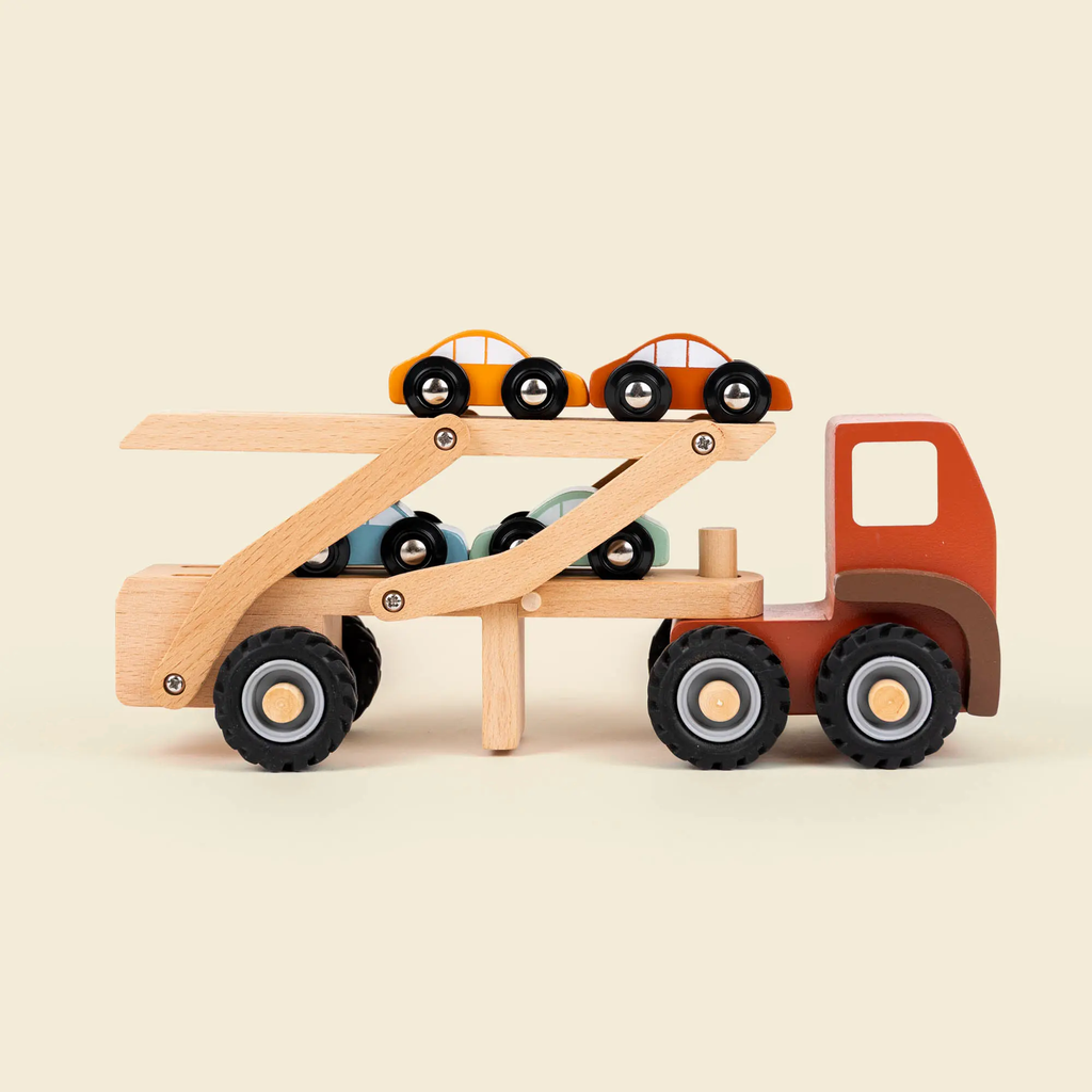 Camion porte-voitures en bois – Egmont – Dès 18 mois