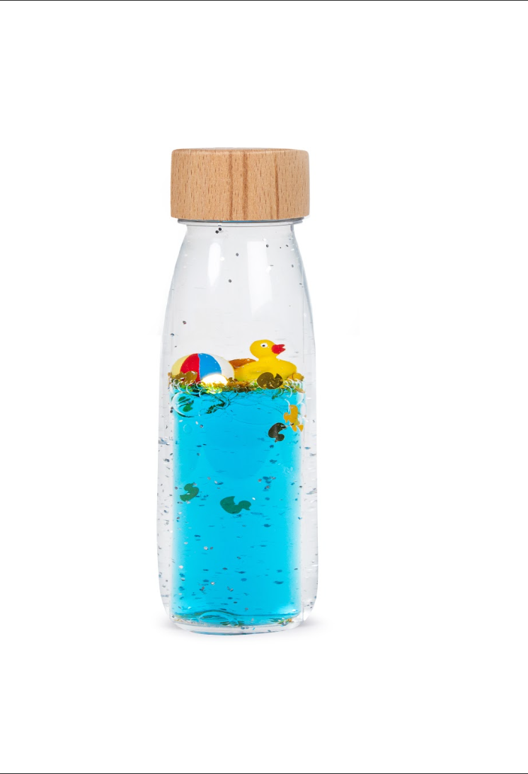 Bouteille sensoriel canard - Petit boum