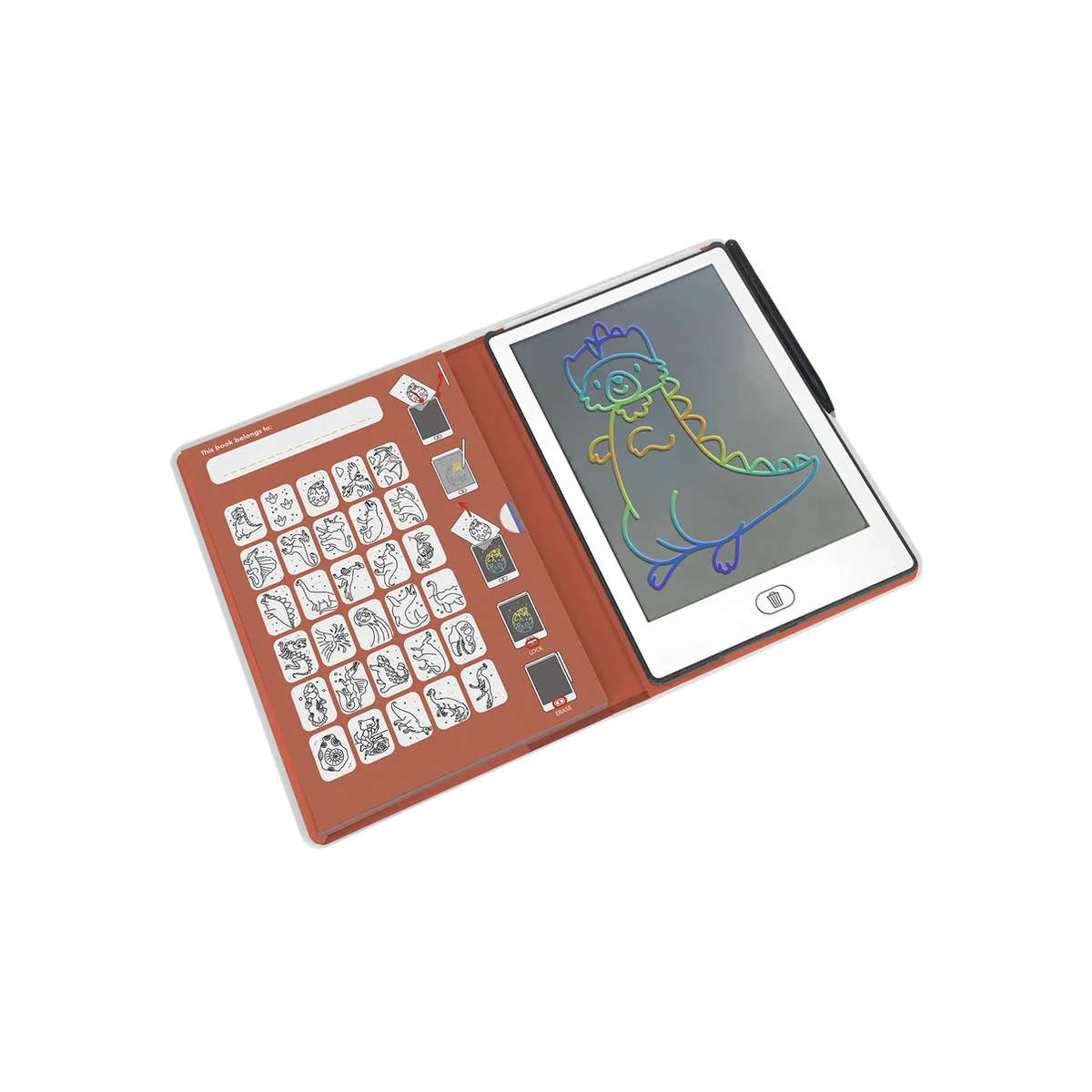 Tablette LCD KIDYDRAW-MINI – Dinosaures