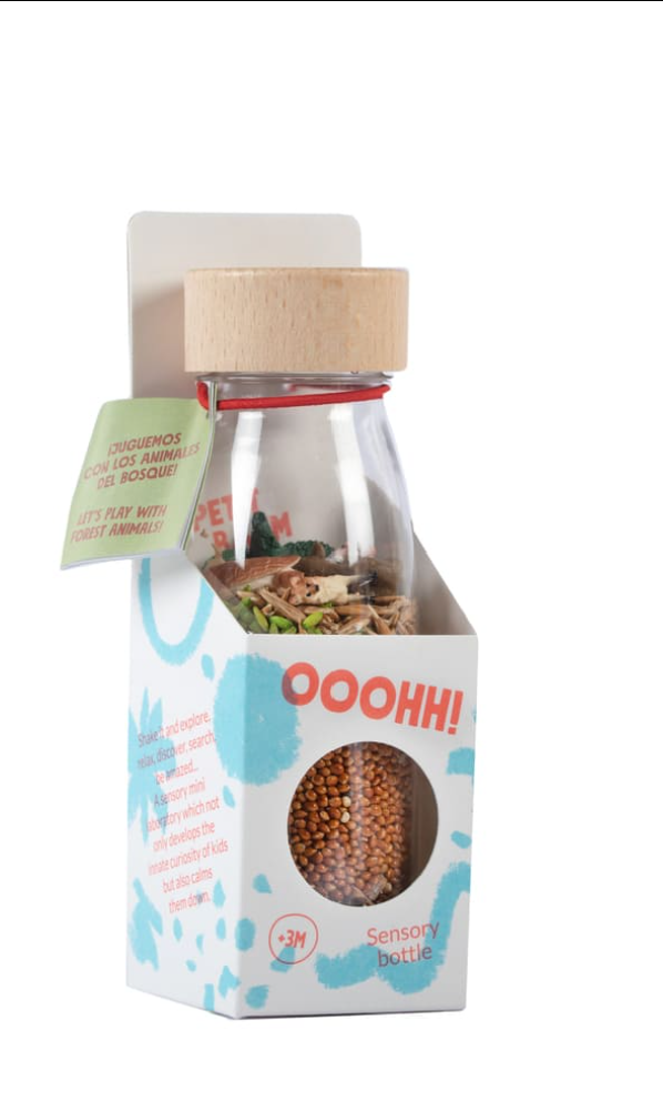 Bouteille sensorielle forêt