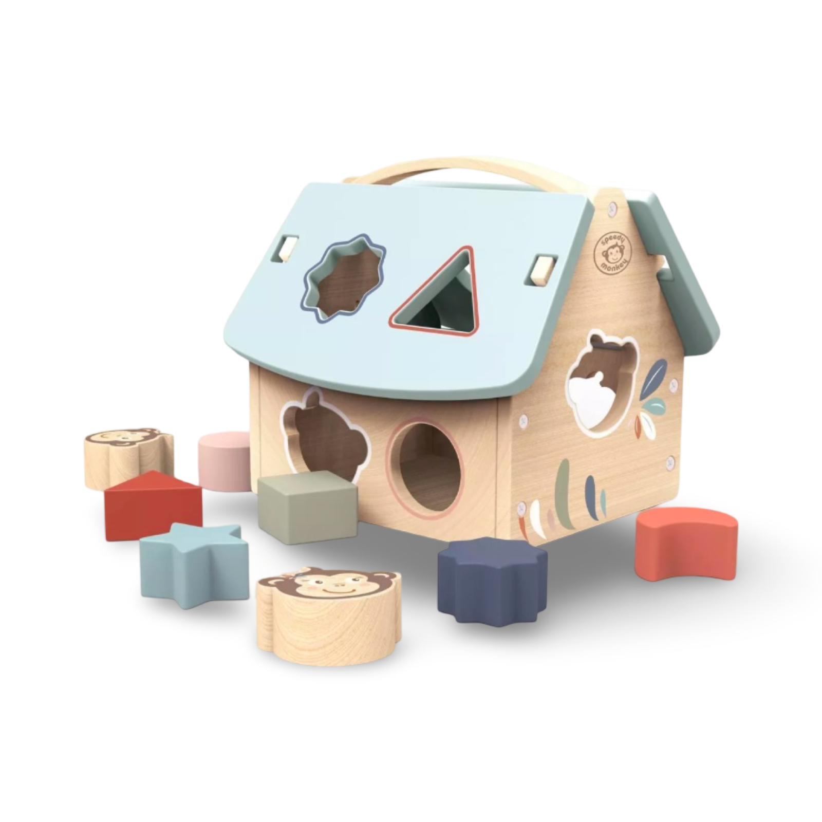 Maison des formes 8 blocs