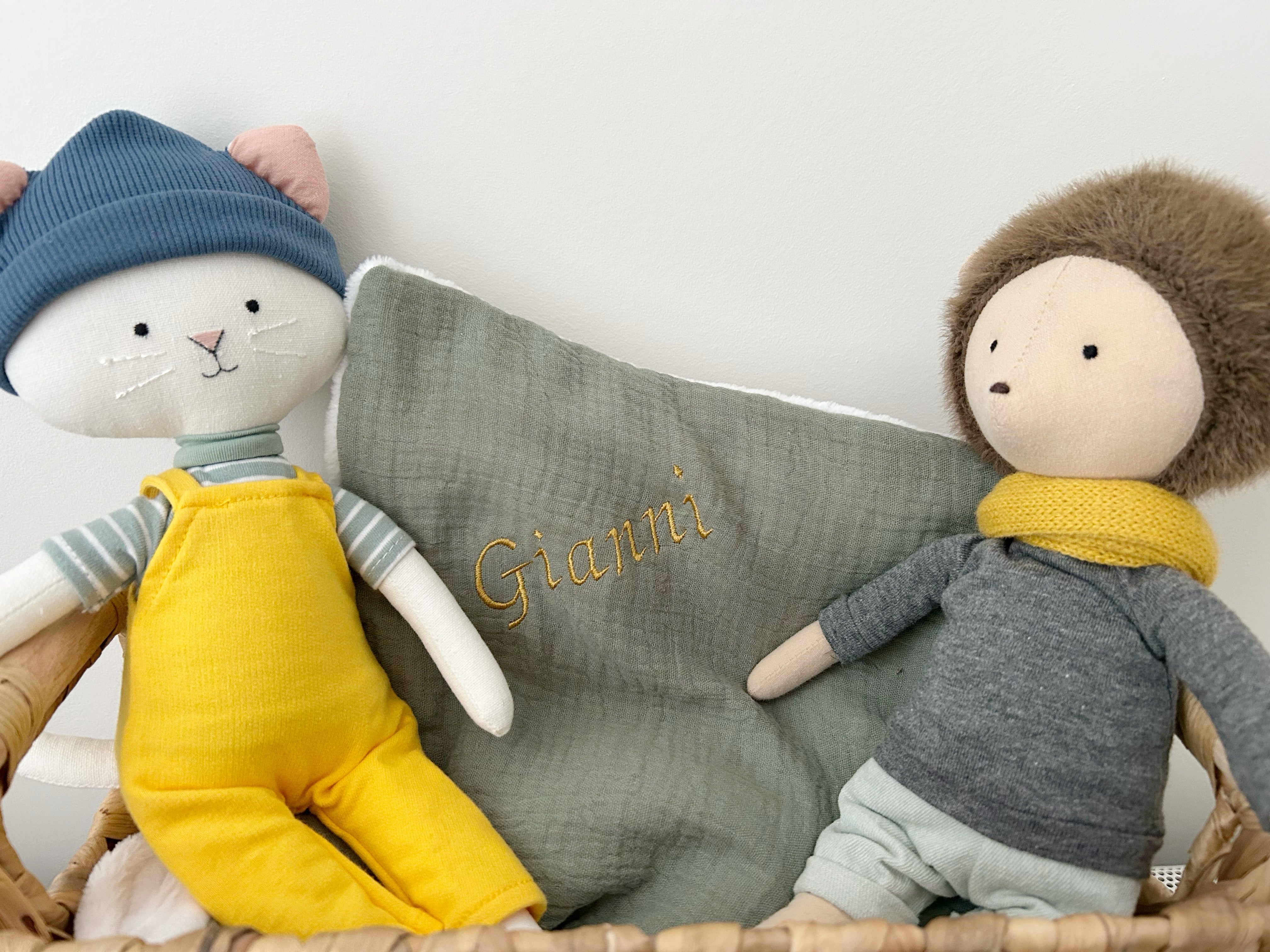 Peluche chat Nicky