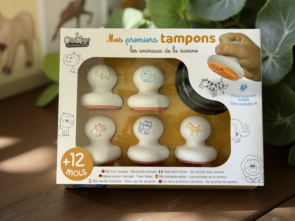 Mes premiers tampons Animaux de la savane