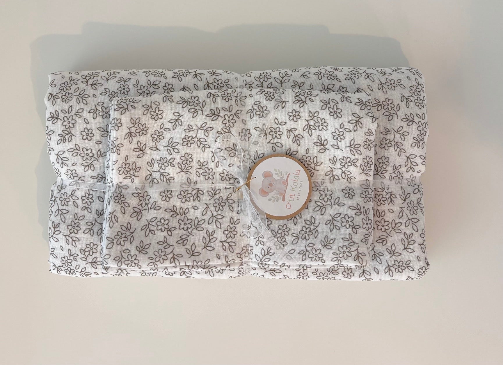 Parure de lit personnalisée Petite Fleur