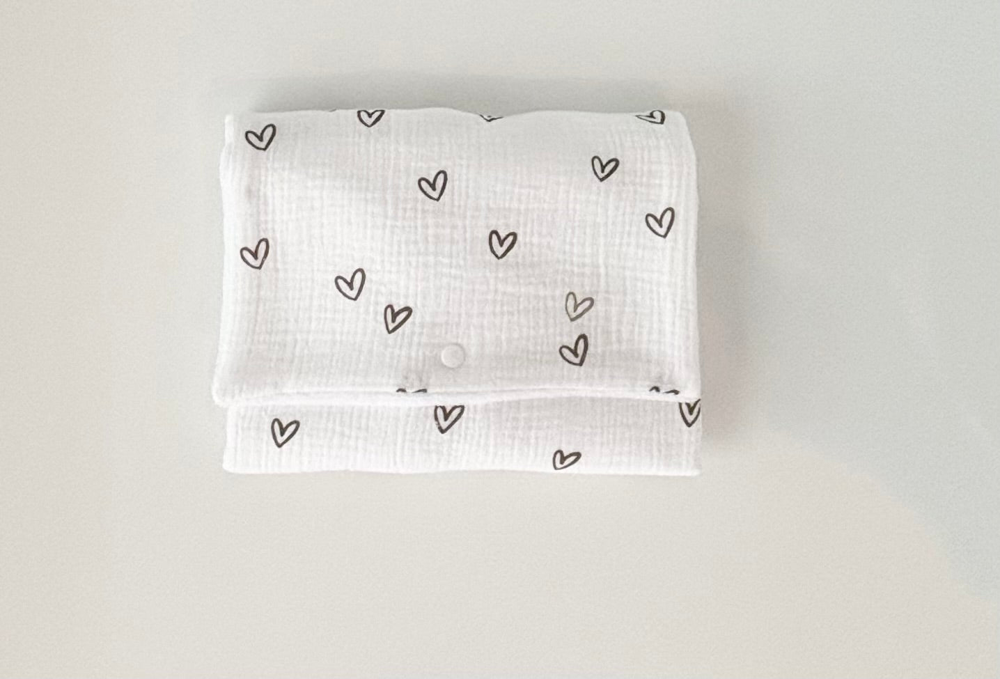 Matelas à langer nomade personnalisé Petit Coeur