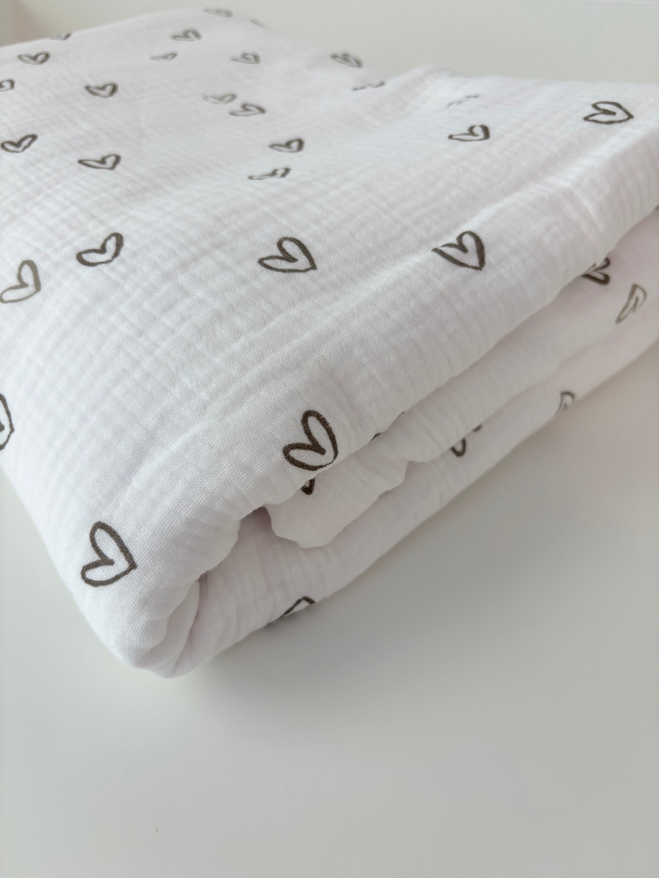 Couverture enfant personnalisée Petit Coeur