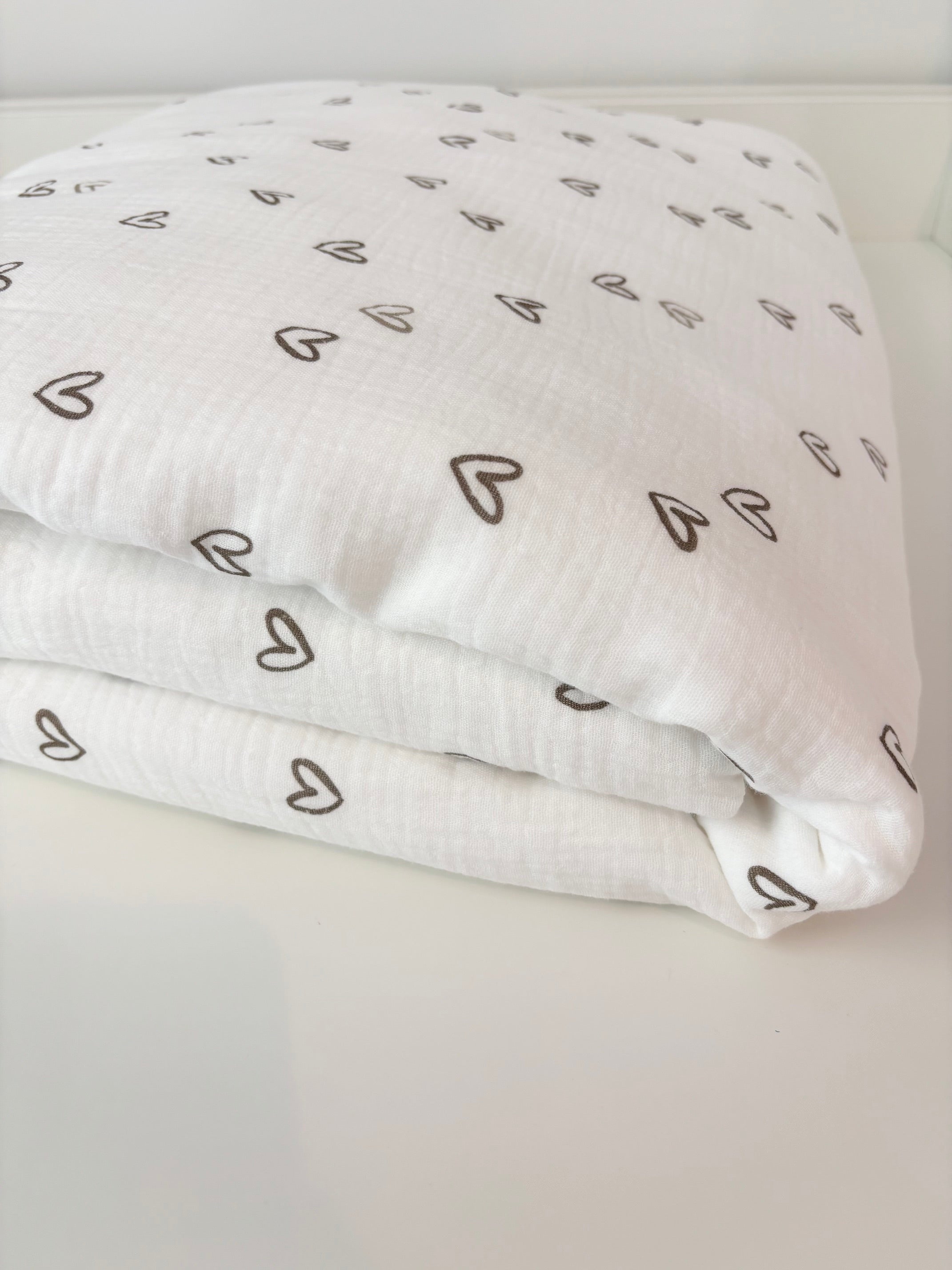 Parure de lit personnalisée Petit Coeur