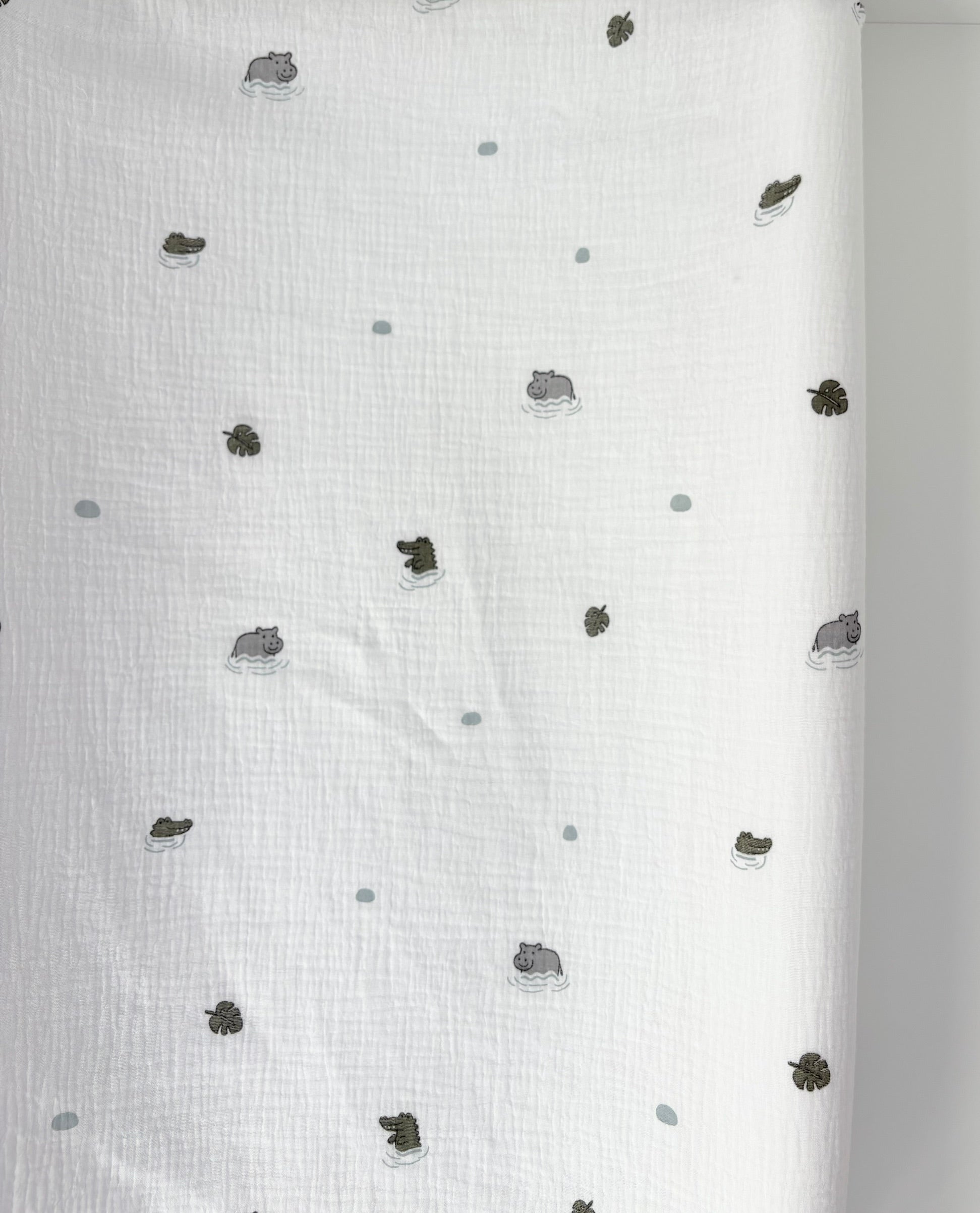 Housse de matelas à langer Au fil de l'eau