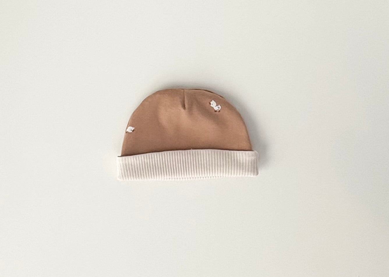 Bonnet naissance réversible Petite Marelle