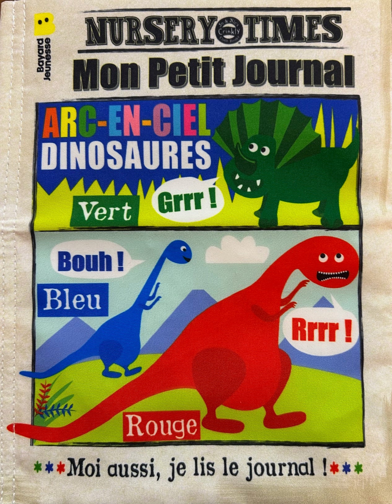Mon premier journal en tissu - Plusieurs thèmes à découvrir