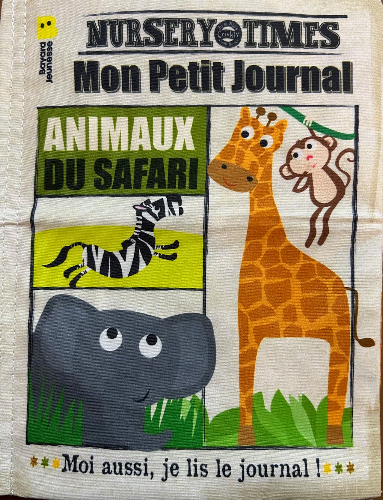 Mon premier journal en tissu - Plusieurs thèmes à découvrir