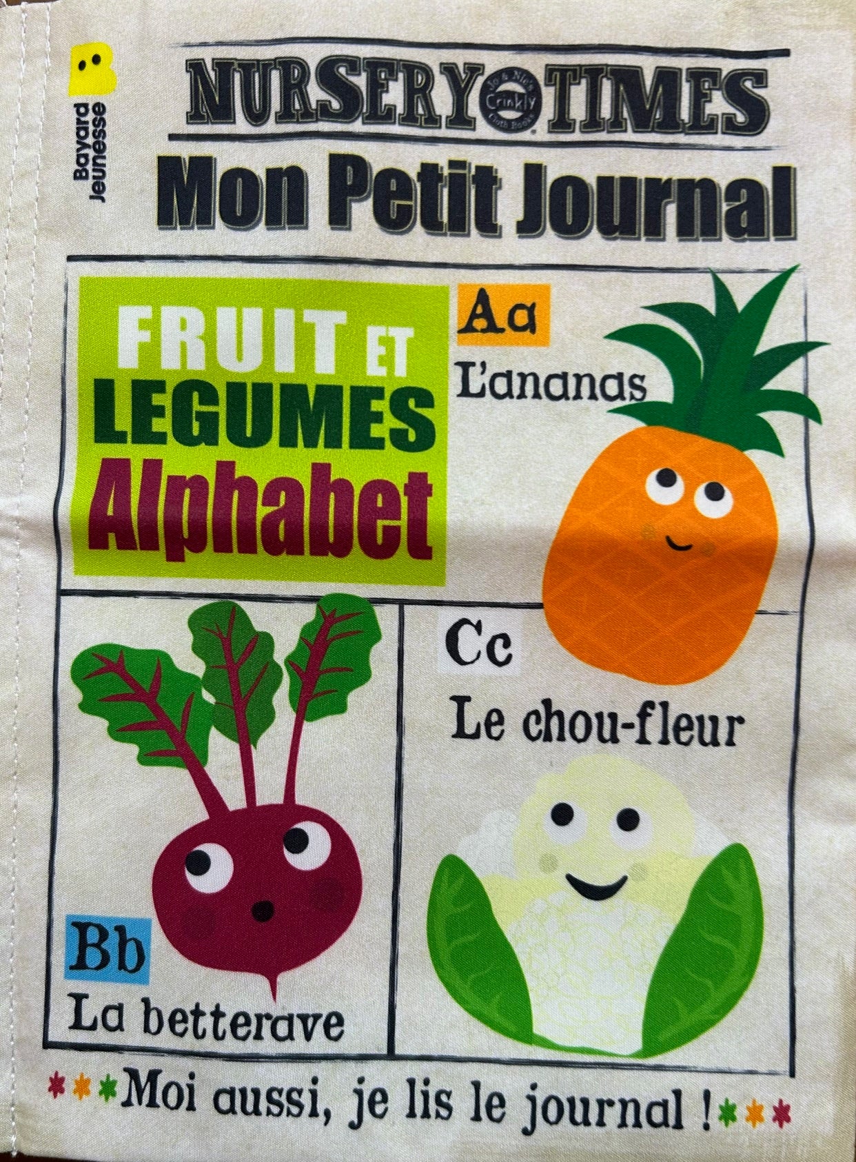 Mon premier journal en tissu - Plusieurs thèmes à découvrir