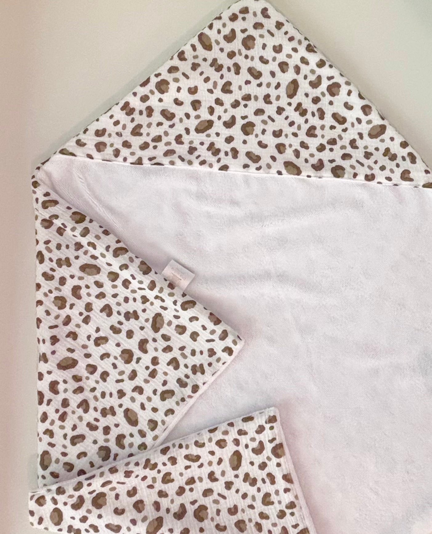 Cape de bain personnalisée Petit Fauve