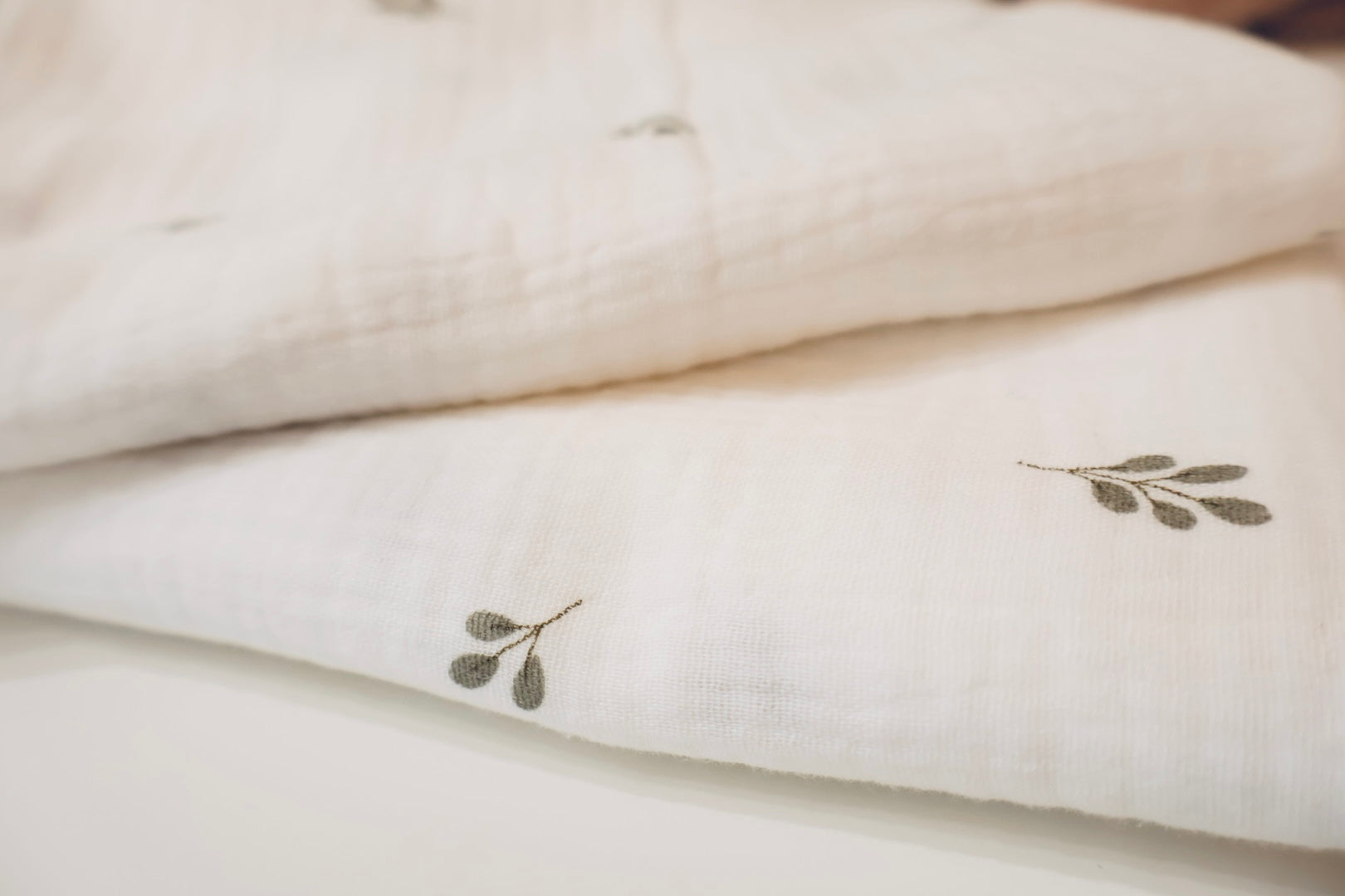 Lange bébé – Murmure de Feuilles Sauge