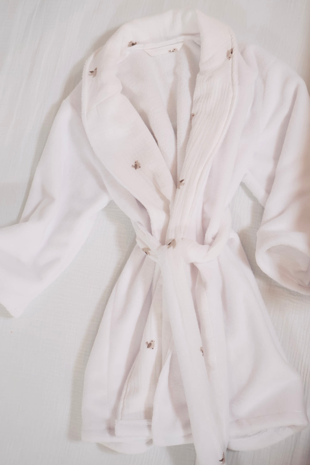 Peignoir enfants sans capuche