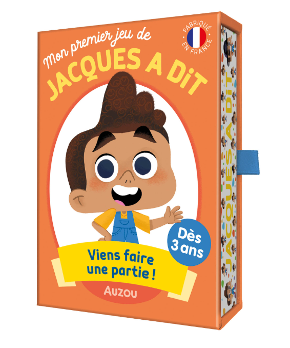 JEU DE CARTES - MON PREMIER JEU DE JACQUES A DIT dès 3 ans