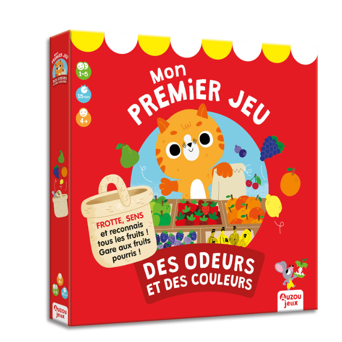 MON PREMIER JEU DES ODEURS ET DES COULEURS Dès 4 ans