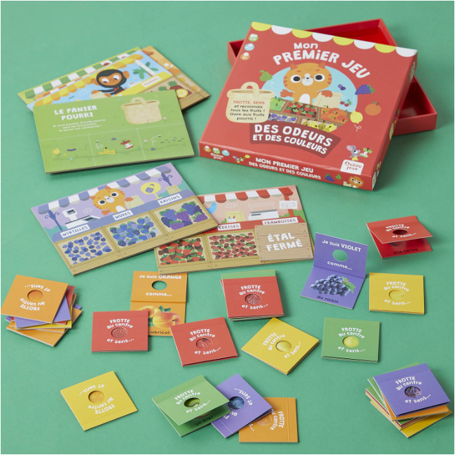 MON PREMIER JEU DES ODEURS ET DES COULEURS Dès 4 ans