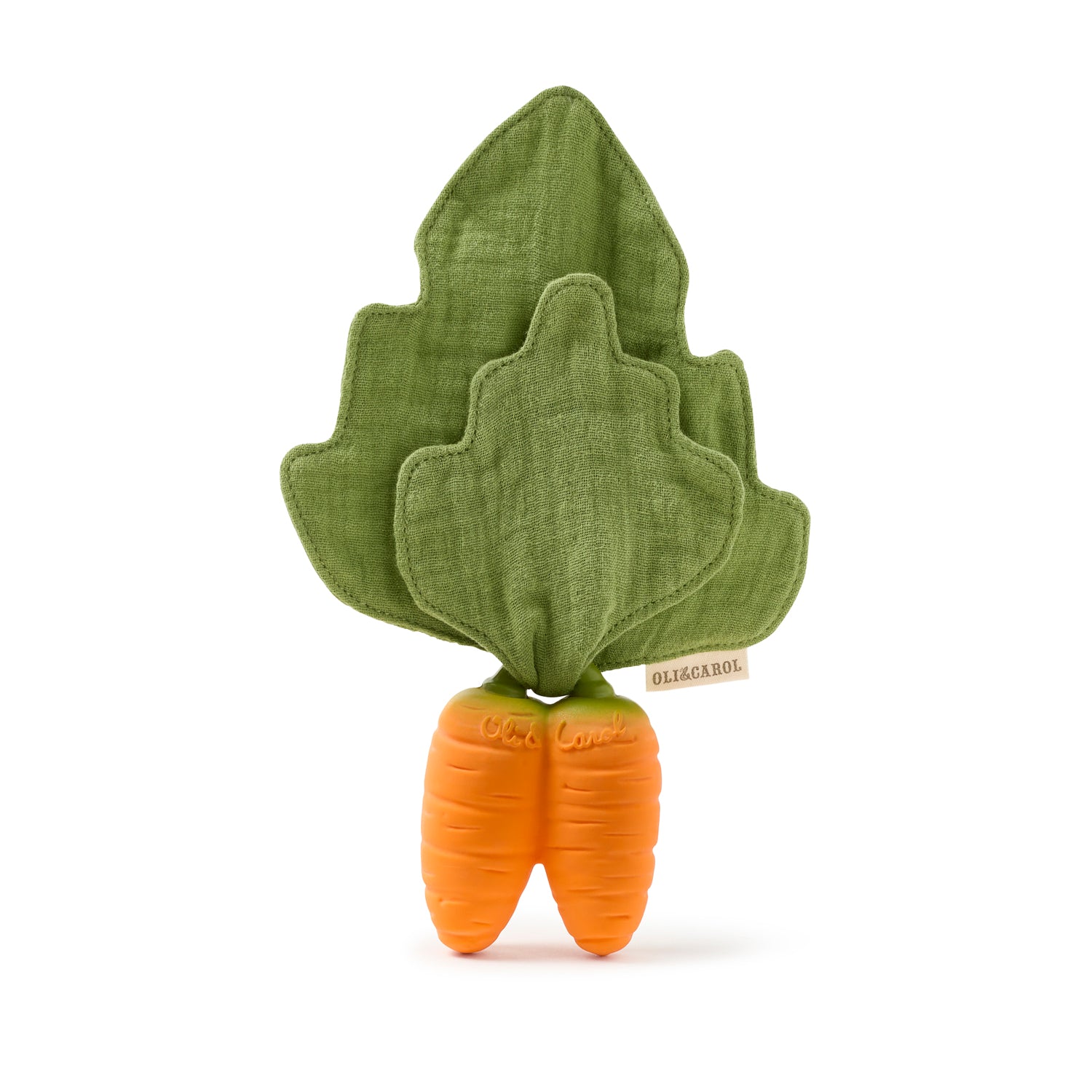 đ„ Cathy the Carrot â Mini Doudou-Teether