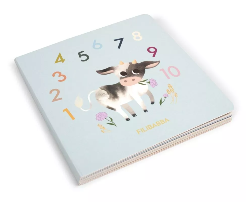Livre bébé - Compter jusqu'à 10 - Livre imagier sans texte dès 12 mois