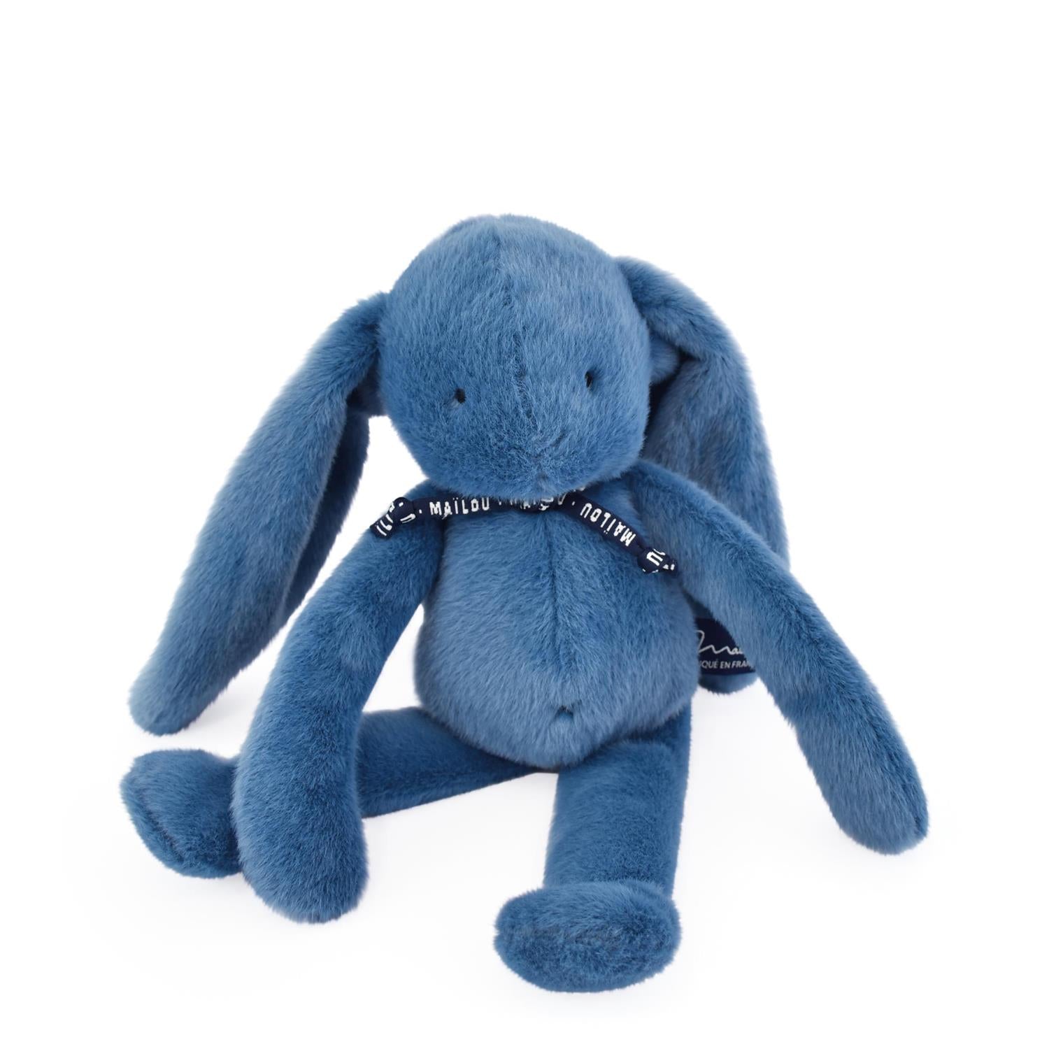 Lapin Méloé Bleu Intense 37 cm – Maïlou