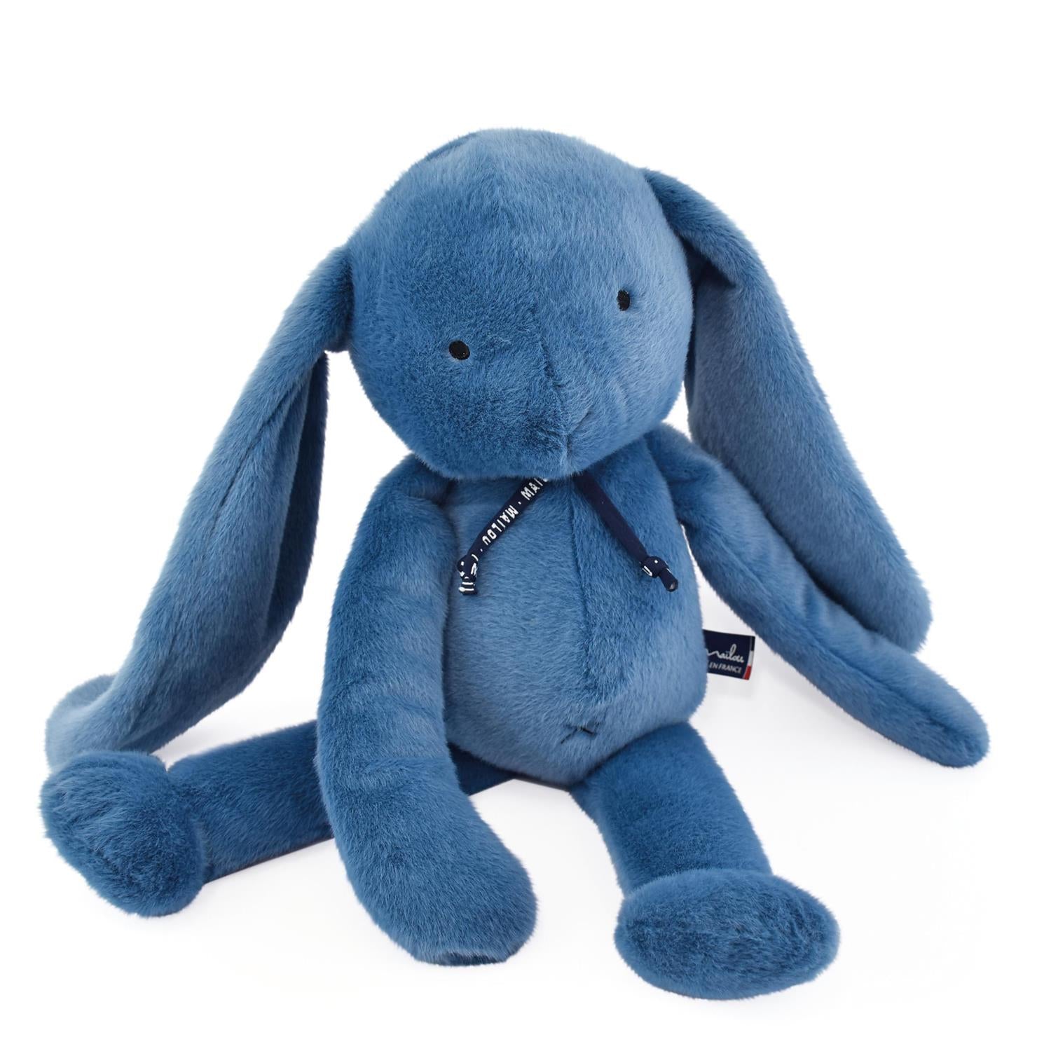 Lapin Méloé Bleu Intense 37 cm – Maïlou