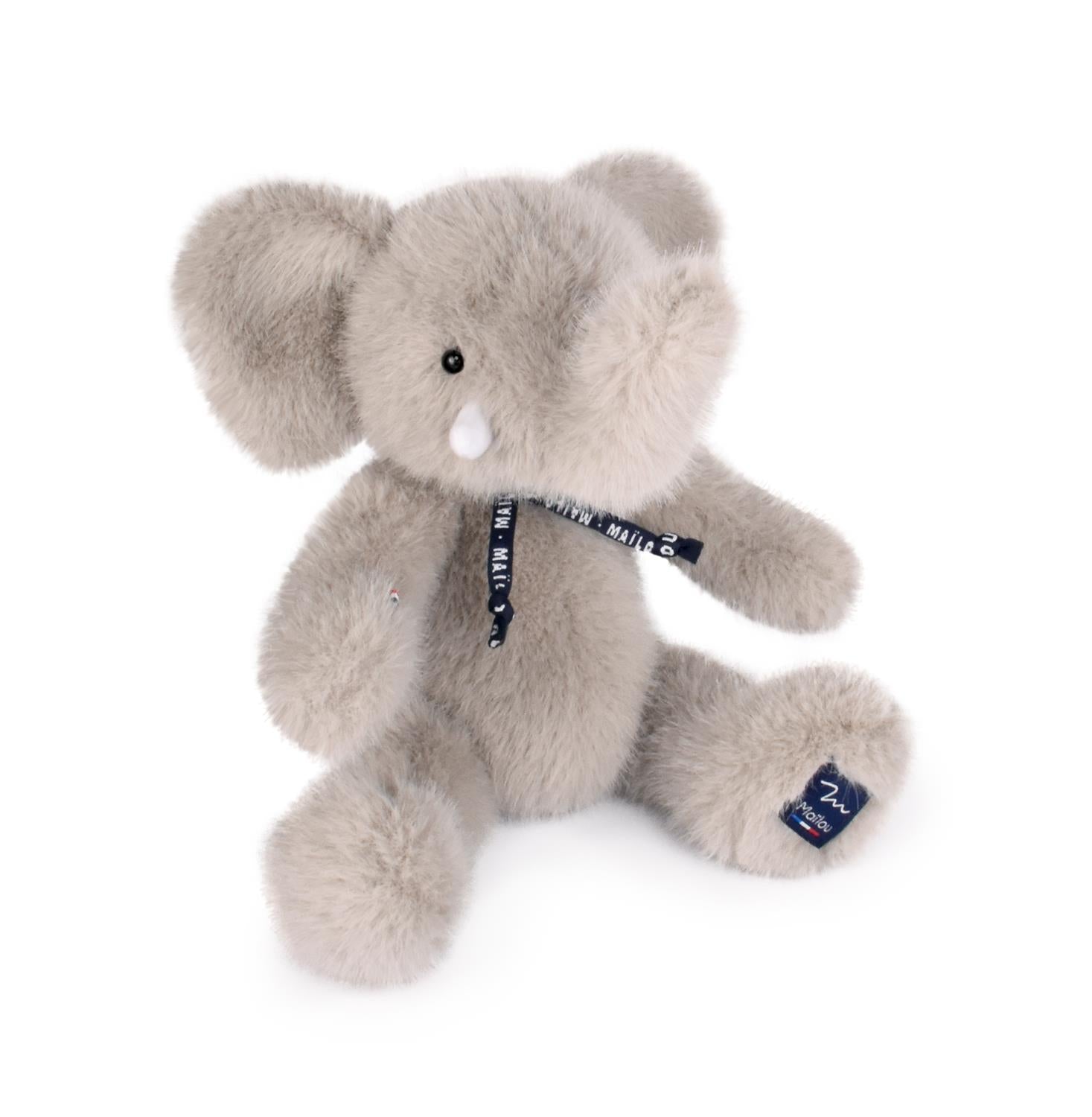 Éléphant Sowen Gris 30 cm – Maïlou
