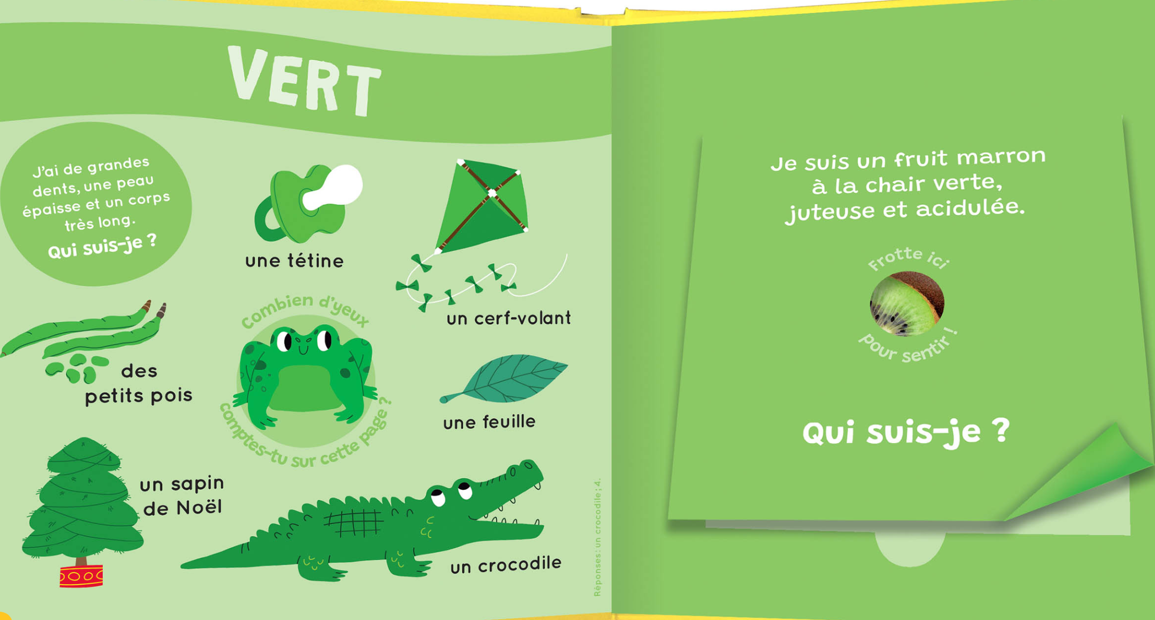 MON LIVRE DES ODEURS ET DES COULEURS - MES PREMIÈRES ODEURS