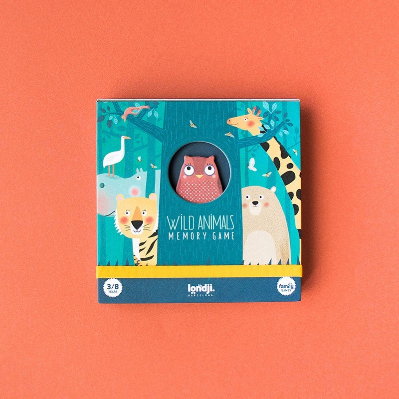 Jeu de mémoire Animaux Sauvages Londji – Dès 3 ans