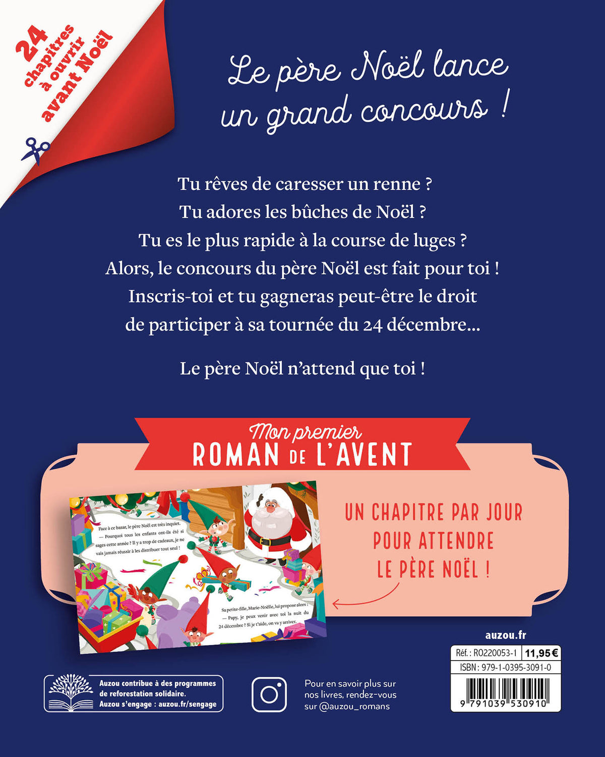 Mon premier roman de l’Avent – Le concours du Père Noël
