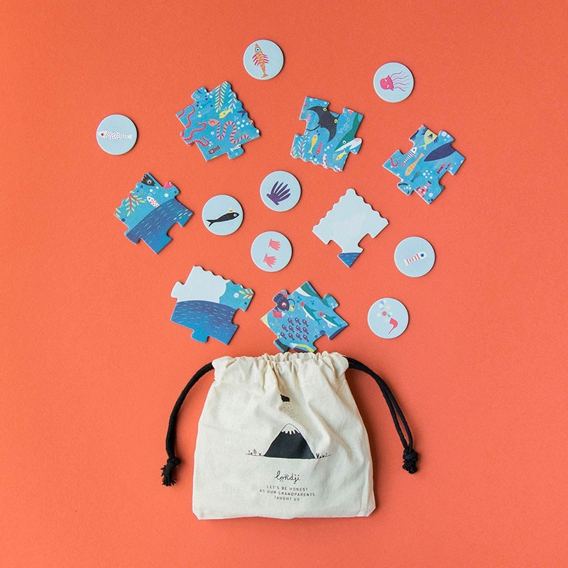 Pocket Puzzle Mon Petit Océan Londji – 3 à 5 ans