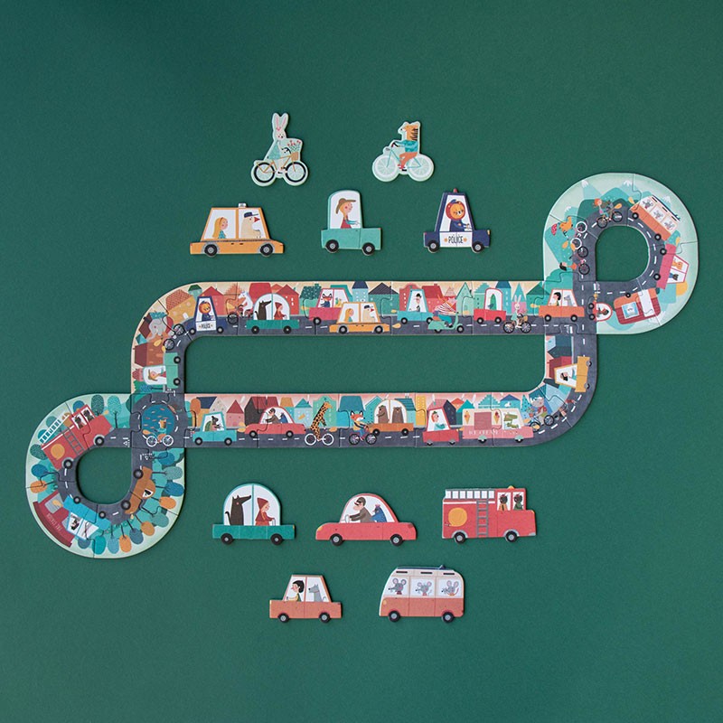 Pocket Puzzle Petit Voyage Londji – 3 à 5 ans