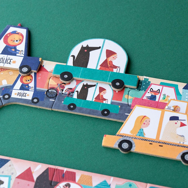 Pocket Puzzle Petit Voyage Londji – 3 à 5 ans