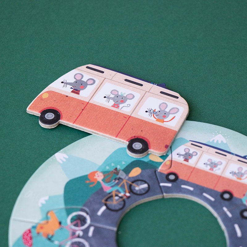 Pocket Puzzle Petit Voyage Londji – 3 à 5 ans