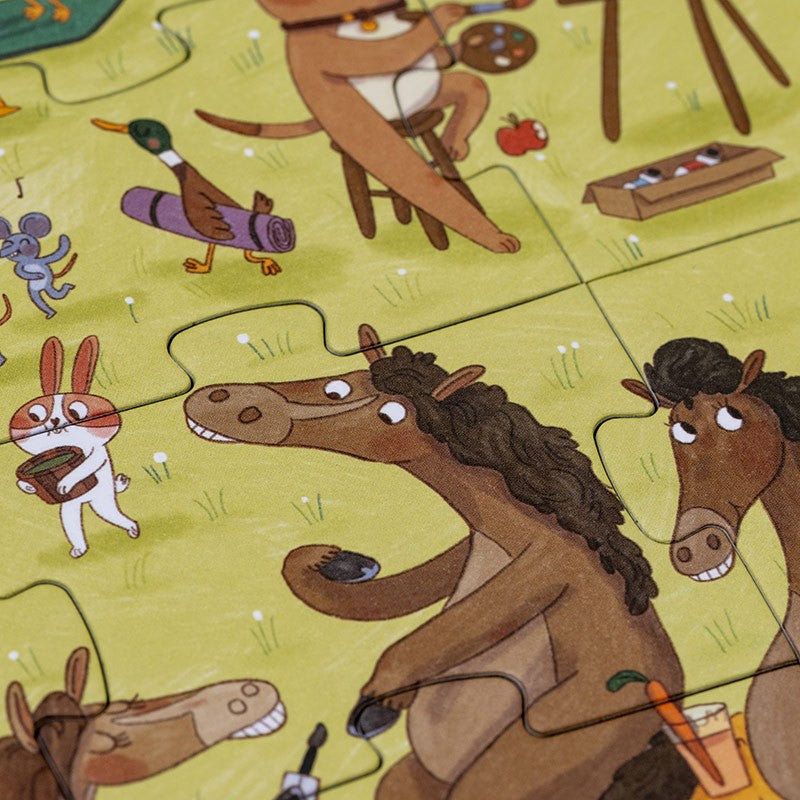 Puzzle Farmtastic Londji – 36 pièces | Dès 3 ans