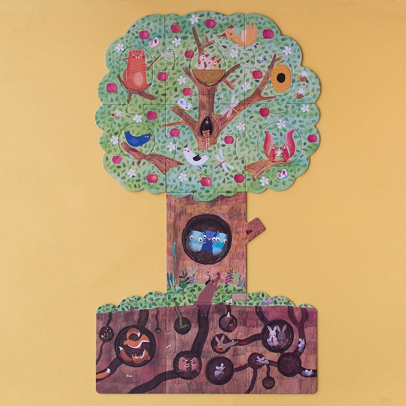 Puzzle Mon Petit Pommier Londji – Réversible | Dès 3 ans