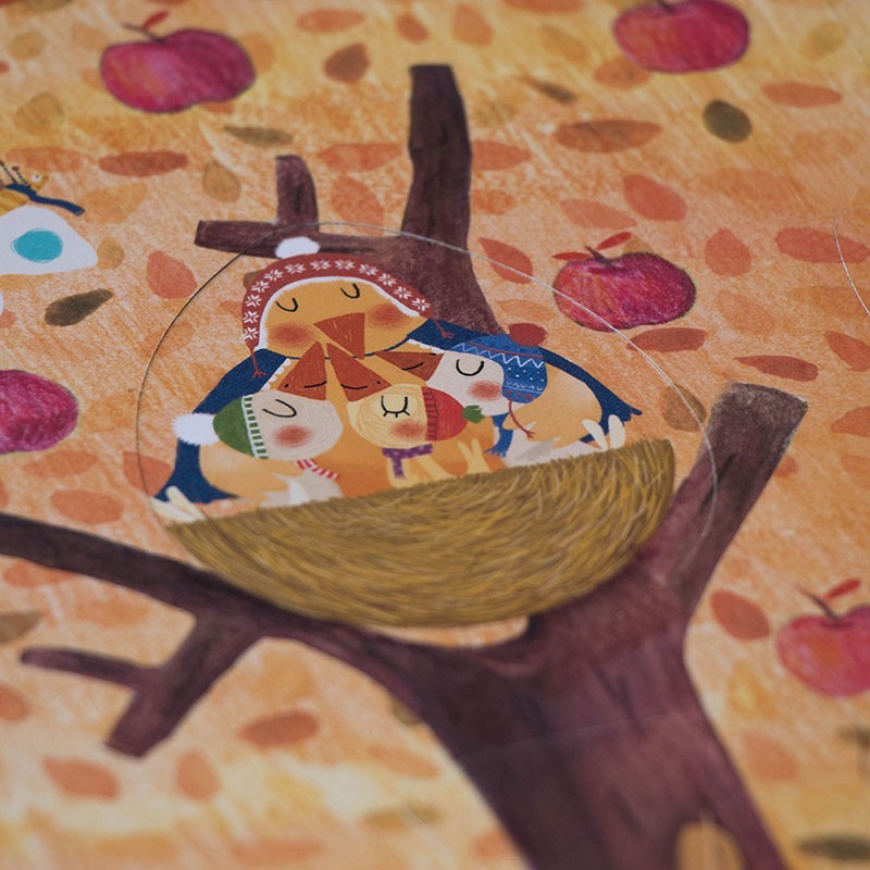 Puzzle Mon Petit Pommier Londji – Réversible | Dès 3 ans